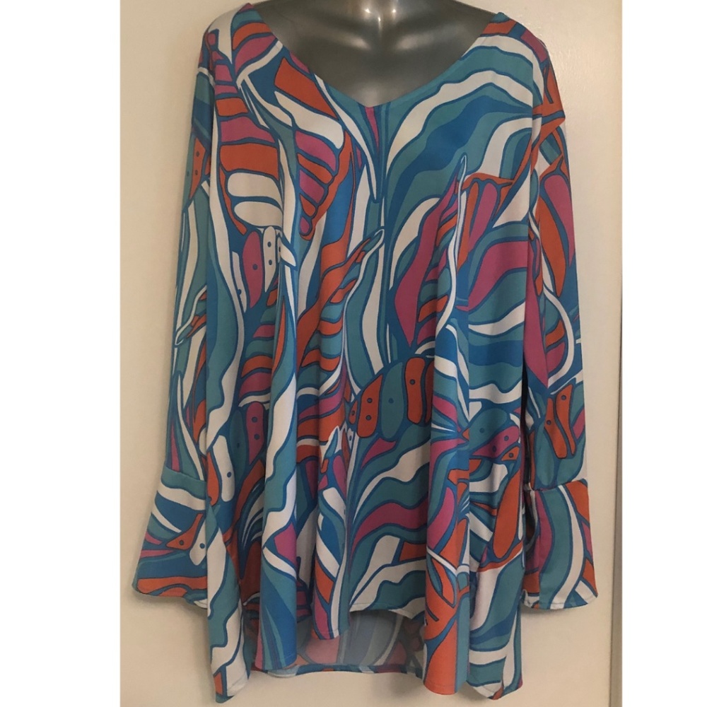 Escapada Knit Blouse (Size 3X)